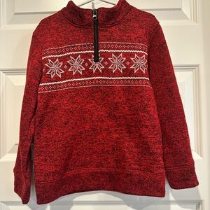 Kids Sonoma Holiday 1/4-Zip Sweater – Size Medium (5/6) - EUC